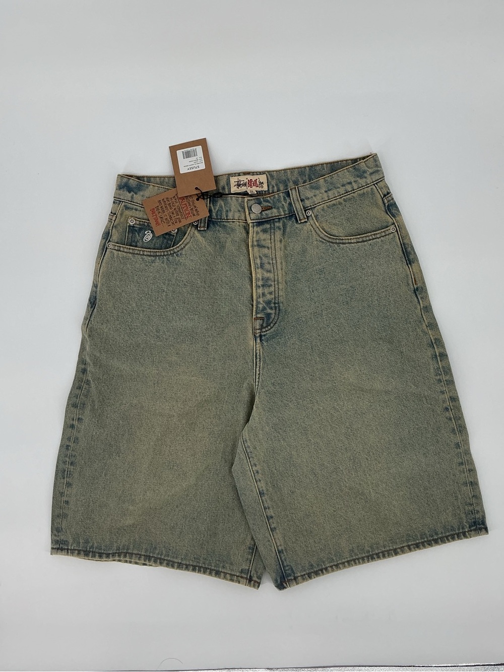 Stussy Big Ol’ Short Denim NWT
